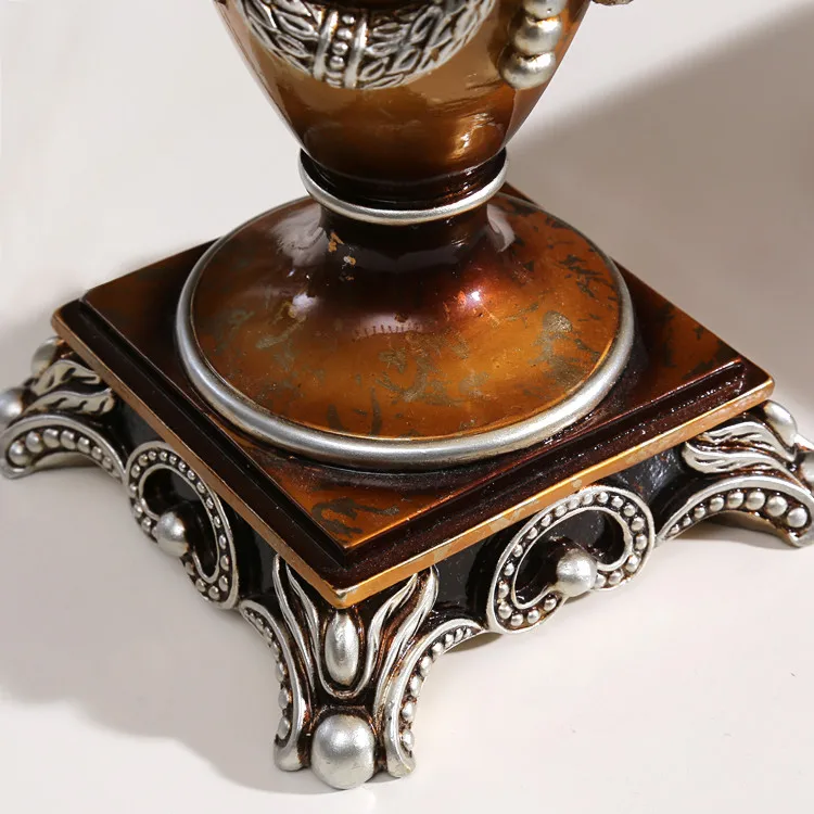  head Arts Crafts Wanlang retro table lamp wedding creative study warm light countryside European st - 32823844455