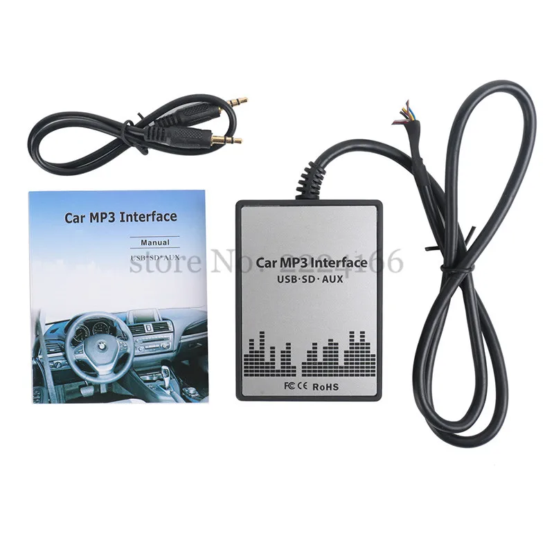  USB SD AUX Car mp3 reproductor de música adaptador CD cambiador para Mazda 2 3 5 6 MX-5 RX-8 MPV in