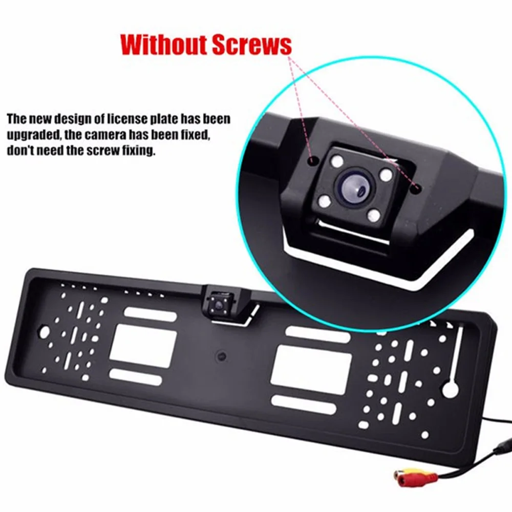 

2.4G Wireless 4 LED Night Version Car Reverse Camera 170 Degrees Waterproof NTSC/PAL Video Auto Rear View Backup Cameras
