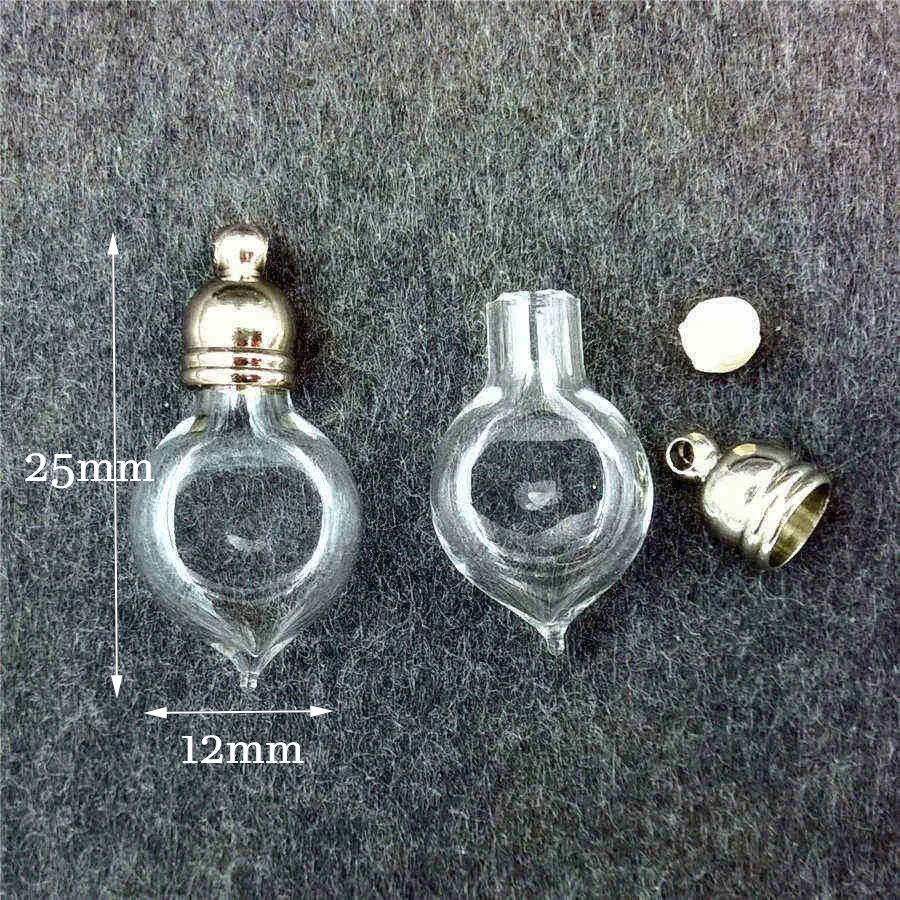 100X Стеклянная фоторамка подвеска миниатюрная фотография бутылка с кисточкой|glass