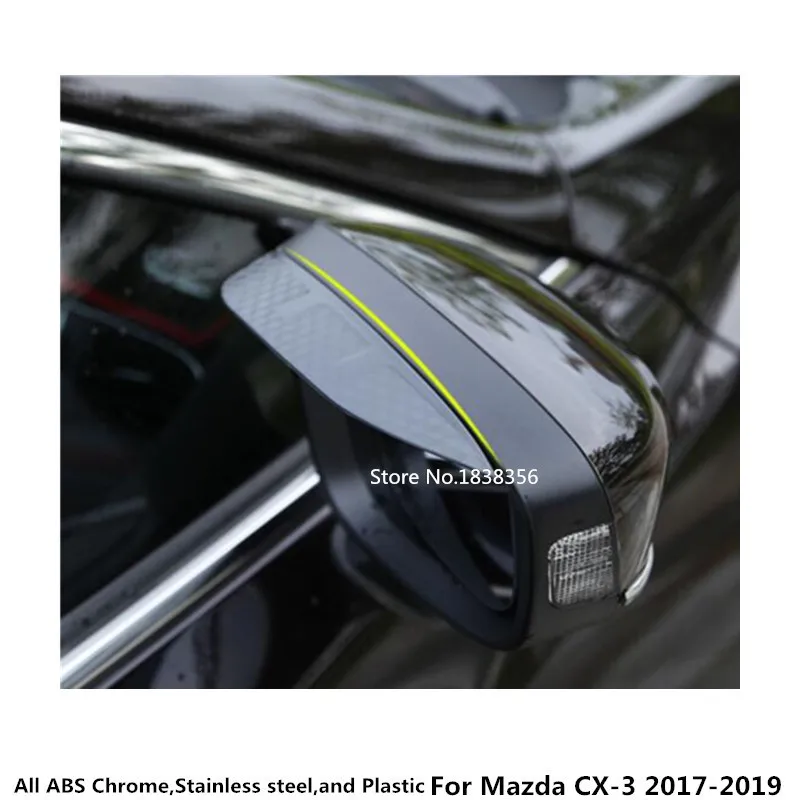 Для Mazda CX 3 CX3 2017 2018 2019 2020 Автомобильная задняя боковая стеклянная зеркальная