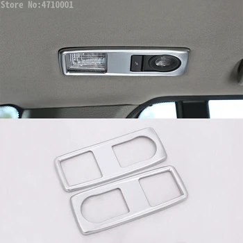 

ABS Chrome Rear Reading Light Frame Cover Trim Stickers Car Styling Accessory For BMW X3 F25 X4 F26 2011-2017 X1 F48 2010-2015