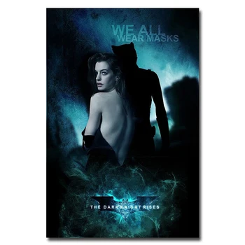 

Batman Joker The Dark Knight Rises Art Silk Poster Print 13x20 24x36 inch Superheroes Movie Picture for Room Wall Decoration 028