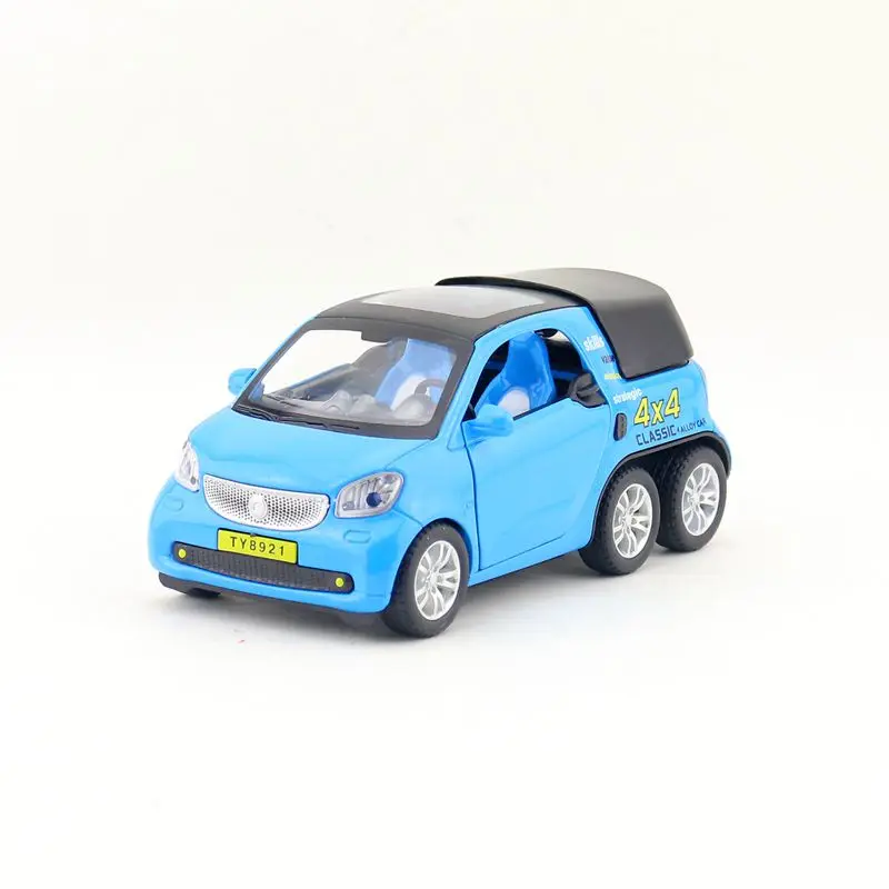 

Extended SMART alloy pickup truck model,1:32 metal sound and light pull back door model,children's toy car gift,free shipping