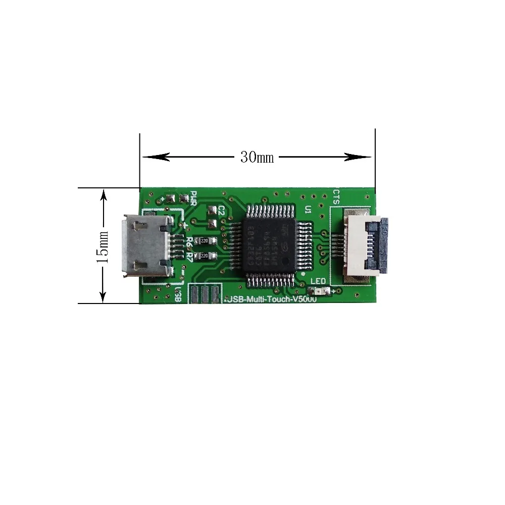Емкостный сенсорный контроллер IEC к USB плата контроллера GT911 9110 GT5668 поддержка