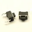 3x6x5mm tactile switch through hole 2pin black