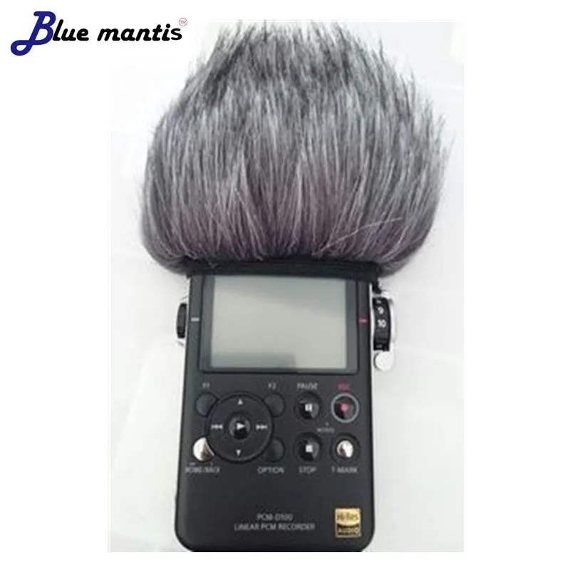 

Deat cat Outdoor artificial fur windscreen for SONY PCM-D50 PCM-D100 high quality artificial windshield for Sony PCM-D50 D100