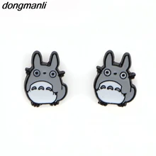 W4921 Dongamnli кошки Harajuku женские серьги ювелирные изделия милые двухсторонние животные пирсинг серьги-гвоздики серьги Brincos Bijoux