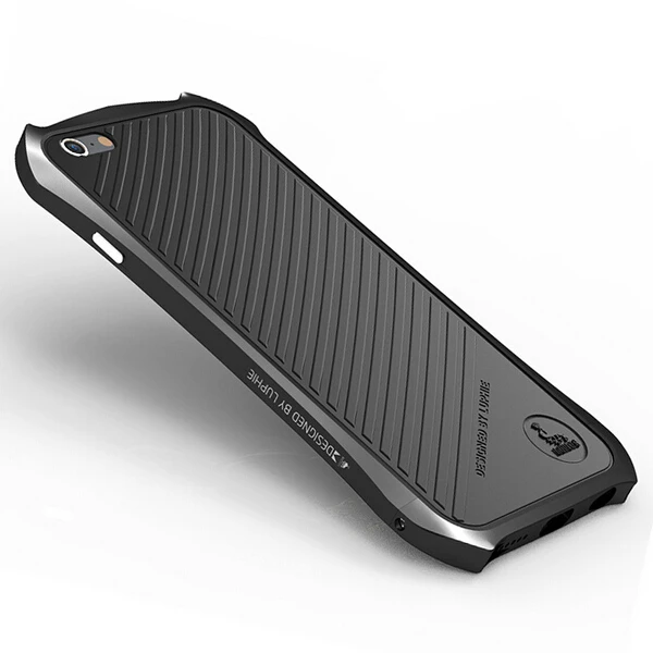 imágenes para Nuevo Lujo Durable A Prueba de Golpes Ultra Fino de la Contraportada de Cuero + Metal Cubierta del Caso del Capítulo de Parachoques de aluminio Para el iphone de Apple 6 6 S/Plus Shell imágenes para Nuevo Lujo Durable A Prueba de Golpes Ultra Fino de la Contraportada de Cuero + Metal Cubierta del Caso del Capítulo de Parachoques de aluminio Para el iphone de Apple 6 6 S/Plus Shell