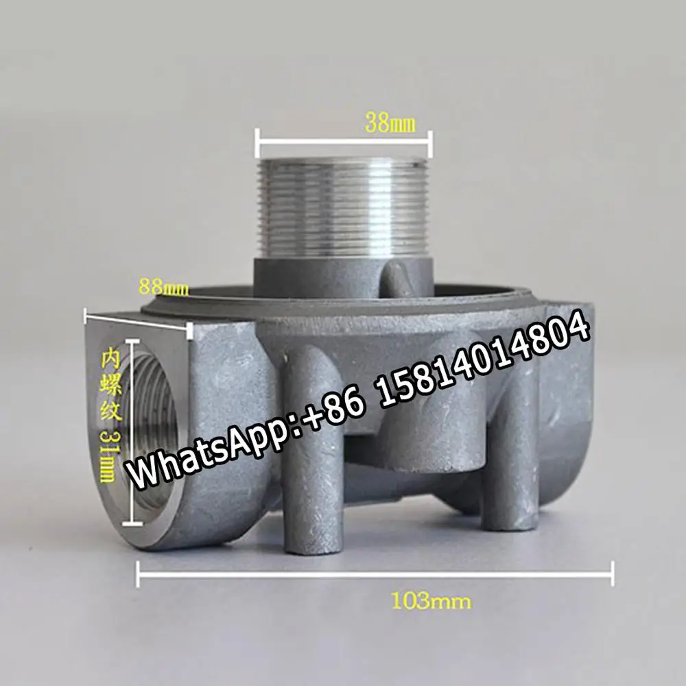 Aluminum alloy base 1/" краевой фильтр транспортного средства, подъемник горелки дизельного двигателя, фильтр топливного двигателя, специальный Масляный фильтр для автоцистерны - Цвет: Aluminum alloy base