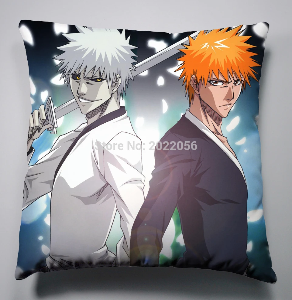 Anime Manga Bleach Pillow 40x40cm Pillow Case Cover Seat Bedding