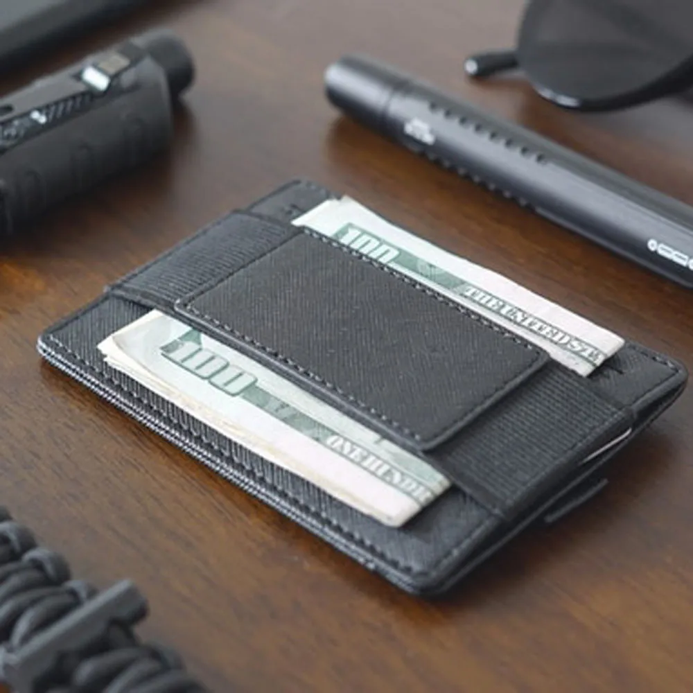 New Arrival Style Men Dash Functional Slim Wallet Pocket Minimalist Secure Thin Credit Card #45 | Багаж и сумки