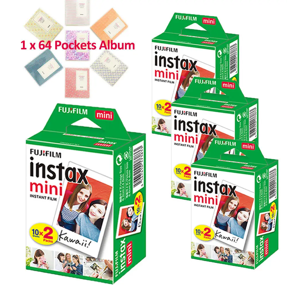 Fujifilm Instax White Film 80 Sheets Films For Fujifilm Instant Mini 8 7s 25 50s 90 Camera White