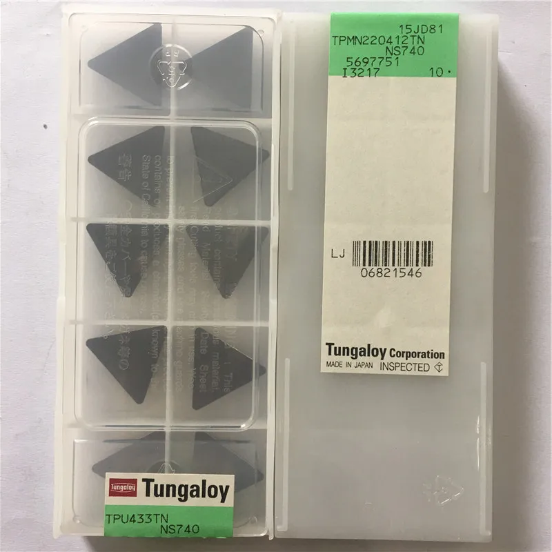 TPMN220412 TN NS740 original tungaloy carbide insert milling insert