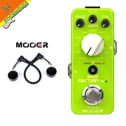 MOOER Mod фабрика MK2 11 Классический эффекты модуляции гитары педаль эффектов Chorus Flanger Phaser тремоло Правда Обход Бесплатная доставка