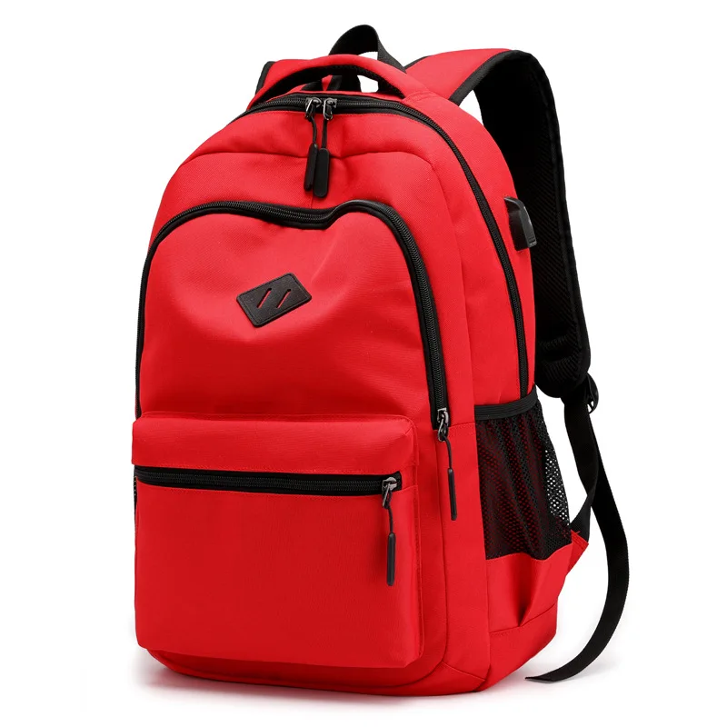 Men USB Charging Laptop Backpack Casual Design Women Waterproof Travel Backpack for Teenager Boy Fashion Girls School Bags