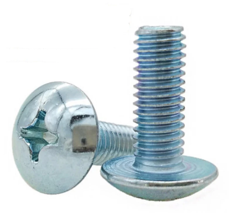 M3 M4 M5 M6 Phillips Round Head Ccrbon Steel Galvanized Screws Full Thread Machine Qty 50 | Обустройство дома