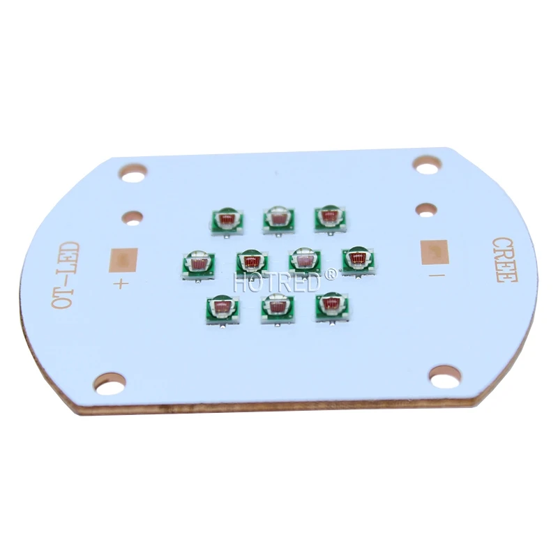 Светодиодная лампа для выращивания растений Cree XPE нм 450 нм|light green color chart|light indirectlight