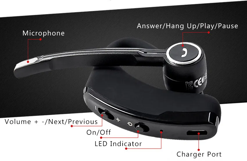 Aimitek V8S Wireless Bluetooth Earphone-14