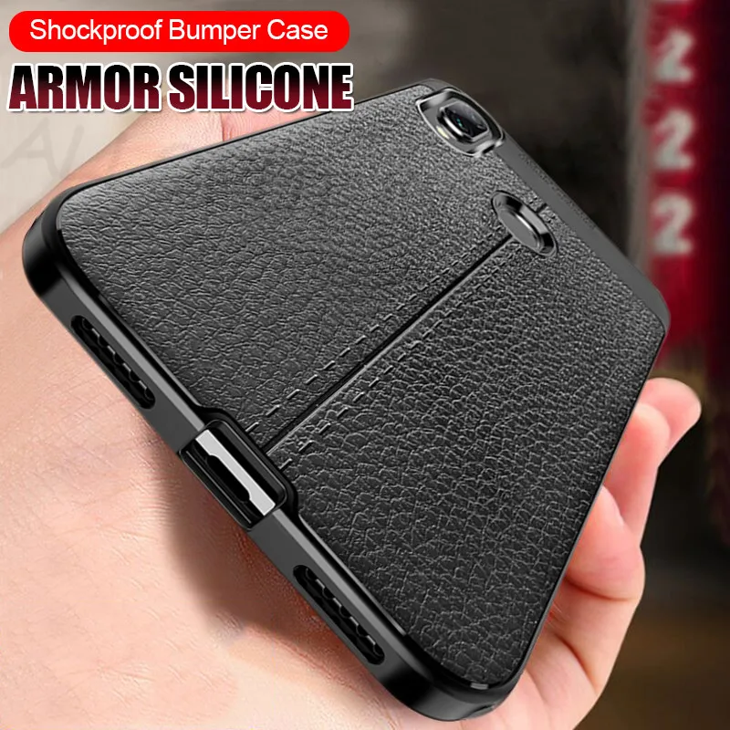 

Soft Silicone TPU Case for Redmi Note 7 5 Pro Case Leather Pattern Cover for Xiaomi Redmi Note 7 Note 5 Case Full Protection