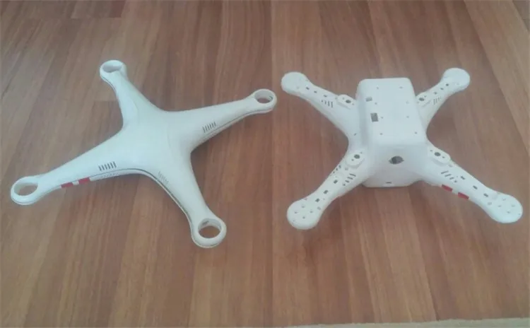 Replaceable DJI Body Shell For DJI Phantom 2 Vision Cover Spare Parts DJI PTM08 Upper Lower Cover With Landing Gear DIY Drone