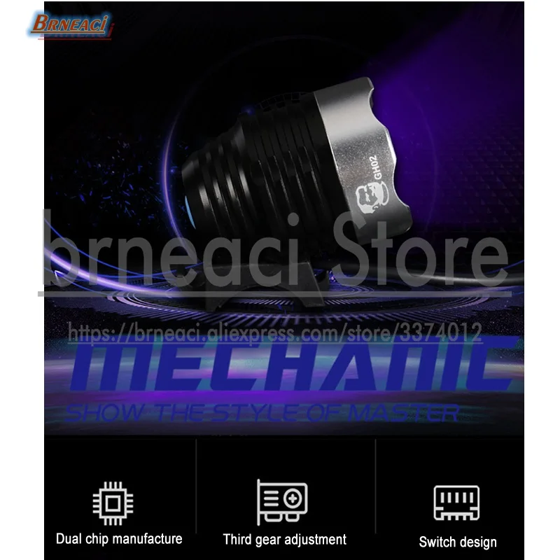 

MECHANIC GH02 UV curing light Multifunction LED lamp Fast curing one button switch Adjustable lighting Multitool