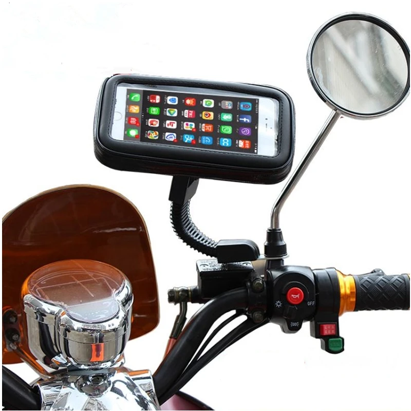 bilder für Motorrad Handyhalter Rückspiegel Montieren Handy Halter Wasserdichte Tasche Für Iphone 6 6 S 4,7 Für Iphone 7 4,7 bilder für Motorrad Handyhalter Rückspiegel Montieren Handy Halter Wasserdichte Tasche Für Iphone 6 6 S 4,7 Für Iphone 7 4,7