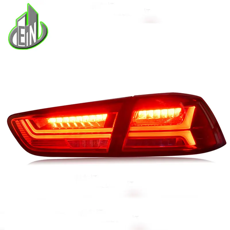 

Car styling For Mitsubishi Lancer Ex Taillight of Audi-A6 style Tail lamp With Led Moving Turn Signal light Rear light 2008-2016