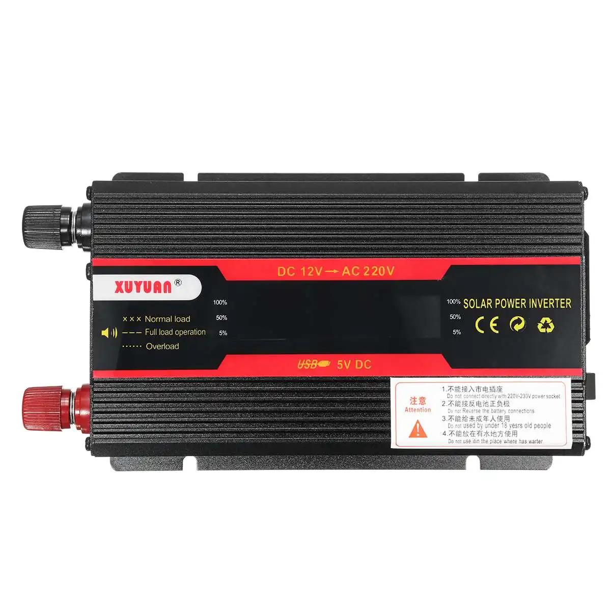KROAK SDB-600A 3000W Мощность инвертор ЖК-дисплей Дисплей DC 12 V/24 V к переменному току 110 V/220 V, Модифицированная синусоида преобразователь