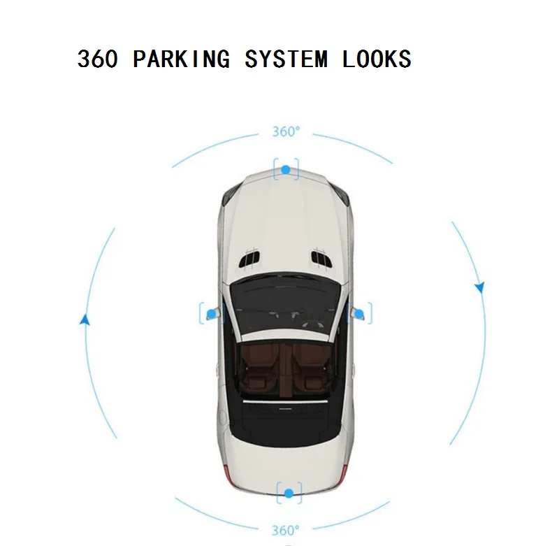 HD 1080 4H Высокое качество 360 парковка VERION автомобильные MULTI-ANGLE камеры DVR видимое видео для автомобиля TOYOTA PRADO
