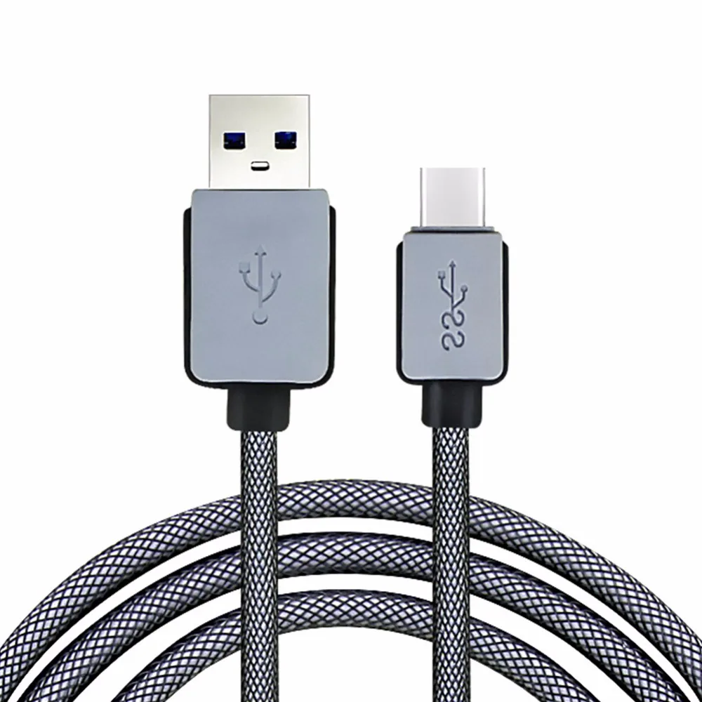 USB C Braided Cable Superspeed Standard USB 3.0 Male to Type C Male Data Sync and Charging Cable USB C Braided Cable Superspeed Standard USB 3.0 Male to Type C Male Data Sync and Charging Cable