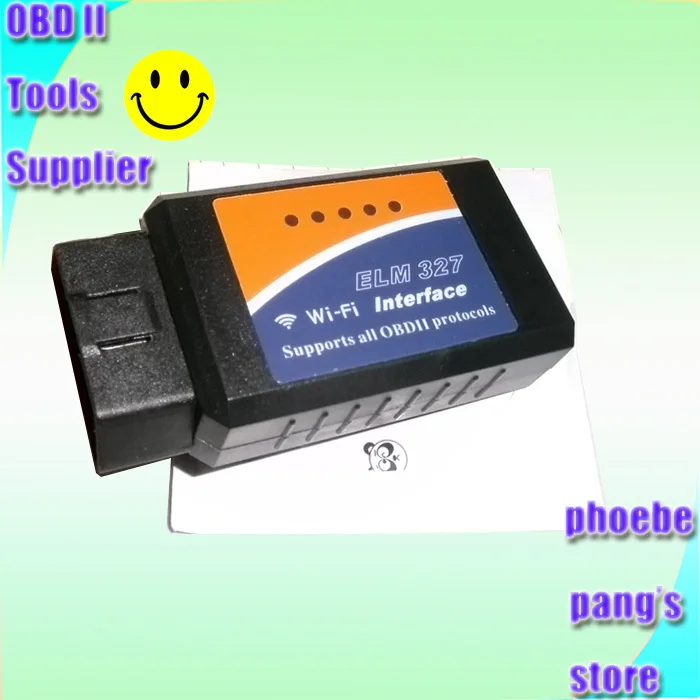 

OBDII Scan tool ELM327 Wireless OBD2 Wifi WI-FI Scanner Support Iphone Android Best Promotion Price