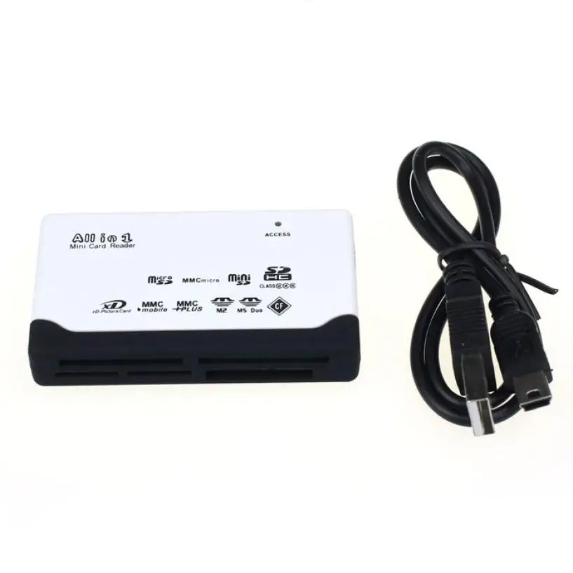 Best Price TF Card Reader USB 2.0 for SD XD MMC MS CF SDHC Micro SD M2