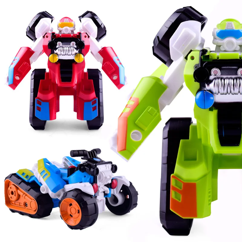 

Transformation Series Mini Robot Car Action Figure Model Deformation Toy Plastic Toy Gift for Boy Children