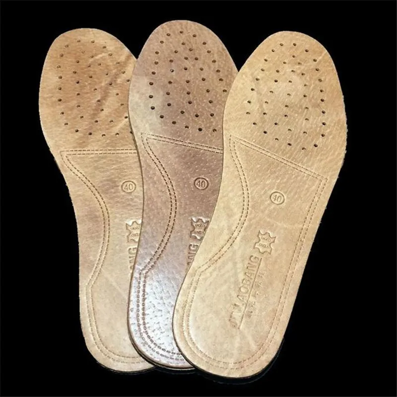 Стельки для обуви; женская и мужская кожаная обувь с плоской подошвой; высококачественные Дышащие стельки; удобная обувь