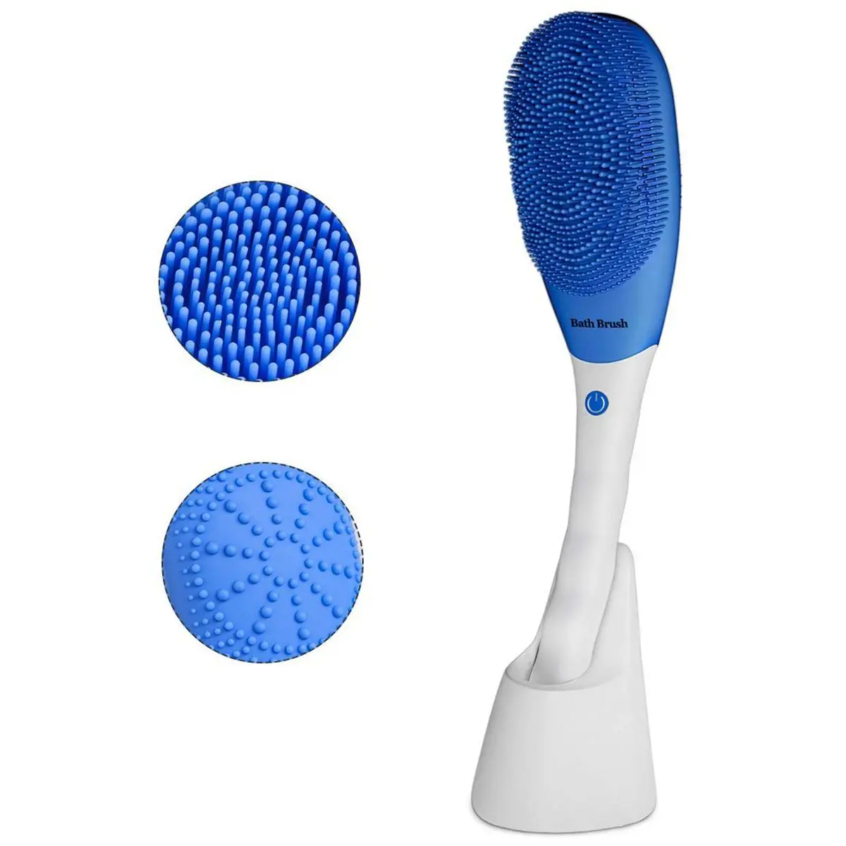 Electric Massage Sonic Body Bath Brush Soft Silica Gel body brush Gentle Exfoliation and Sonic