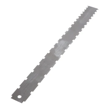 

IRIN 1pc Stainless Steel Guitar Neck Notched Straight Edge Guitar Fingerboard Ruler Silver Luthiers Tool Guitar Accessories