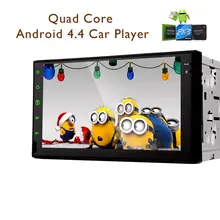 HD Capacitive Full Touch 100% Pure Android 4.4.4 Car Stereo 2 din 7” GPS Navigation Car Radio Player in-dash Bluetooth Head Uni