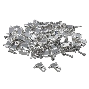 

Yibuy 200pcs Copper String Retainer Roller String Tree for Electric Guitar