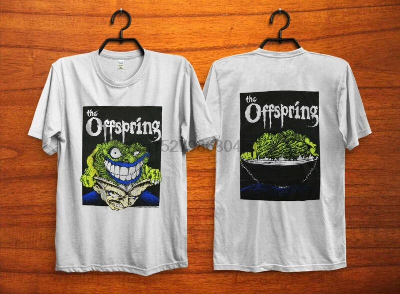 

Vintage The Offspring 1995 Smash Pop Skate Punk Rock N Roll Band Tshirt reprint