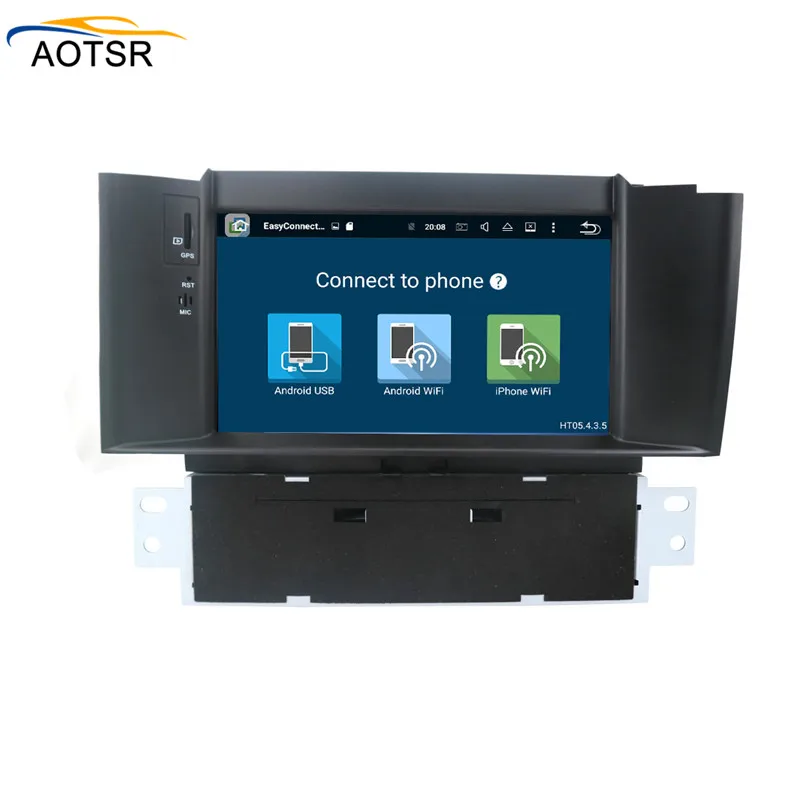 Cheap IPS Screen Android 8.0 Car multimedia dvd player head unit For Citroen C4 C4L DS4 2011 - 2015 GPS Navigation radio auto stereo 6