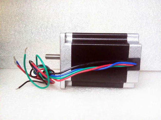 76 мм высота 3 08 V 2.8A 1 89 N. m 10w 2 фазный 4 провод 8 градусов Nema23 57HS76 2804 шаговый двигатель