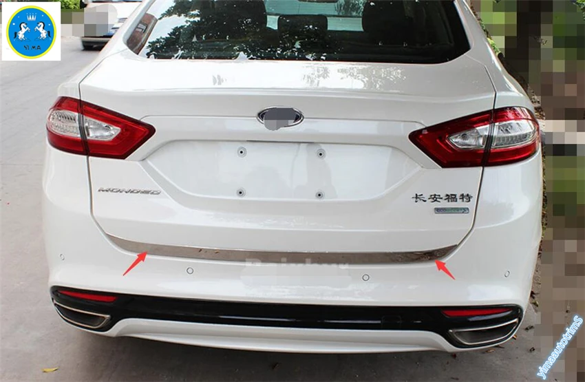 Комплект Yimaautotrims для ремонта внешней части Ford Mondeo Fusion 2013 2018 задняя багажная дверь