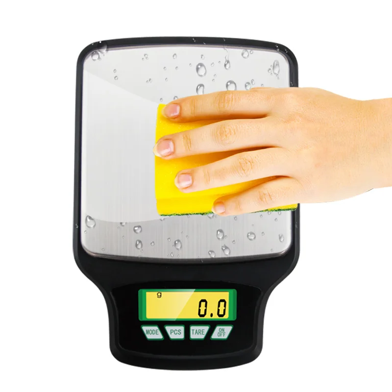 

Kitchen Scale Home Accurate Digital Electronic Balance Plastic Measure Tools Cooking Food Grain LCD Display 3000g/0.1g