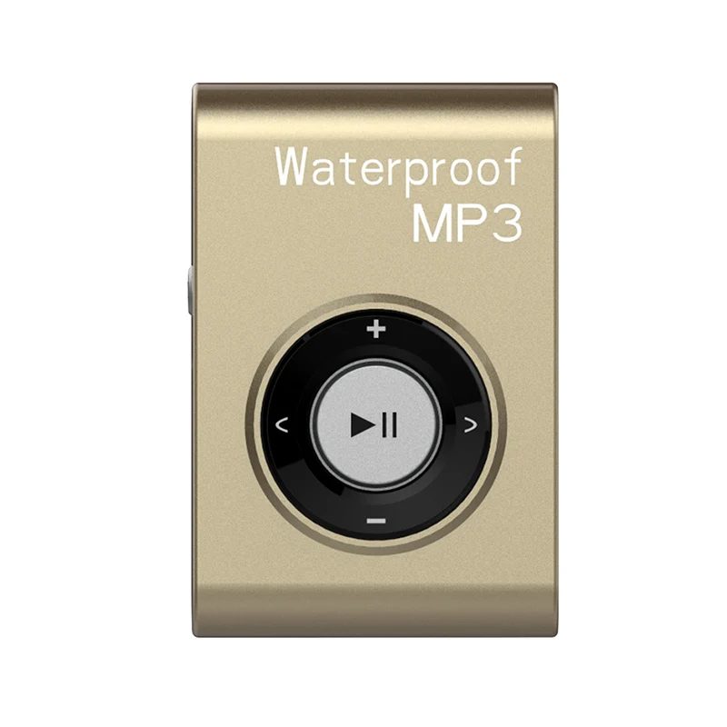 Мини водонепроницаемый плавательный MP3-плеер Спортивный Бег Верховая езда MP3 Sereo Walkman музыкальный MP3-плеер с fm-радио Hi-Fi клип