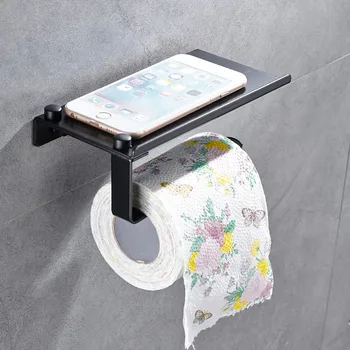 

McCool European black antique toilet paper towel box toilet paper towel rack mobile phone paper towel rack roll paper towel box