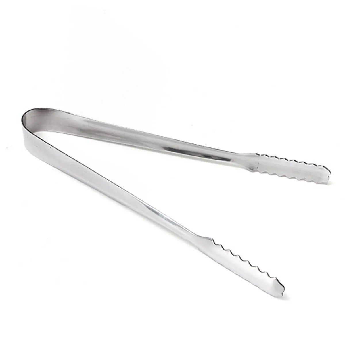 

6" stainless steel ice tong for Barbecue Food Salad Cake Bread Candy in the Kitchen or Bar