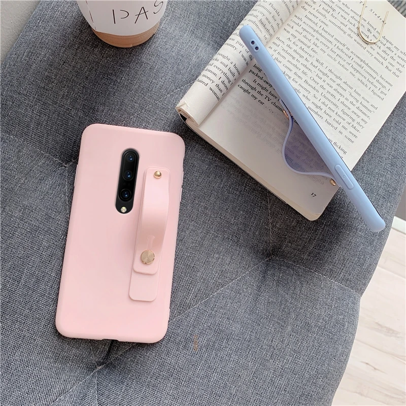 Силиконовый чехол с ремешком на руку для oneplus 7 pro 6 6t 5 5t 7t держатель запястья