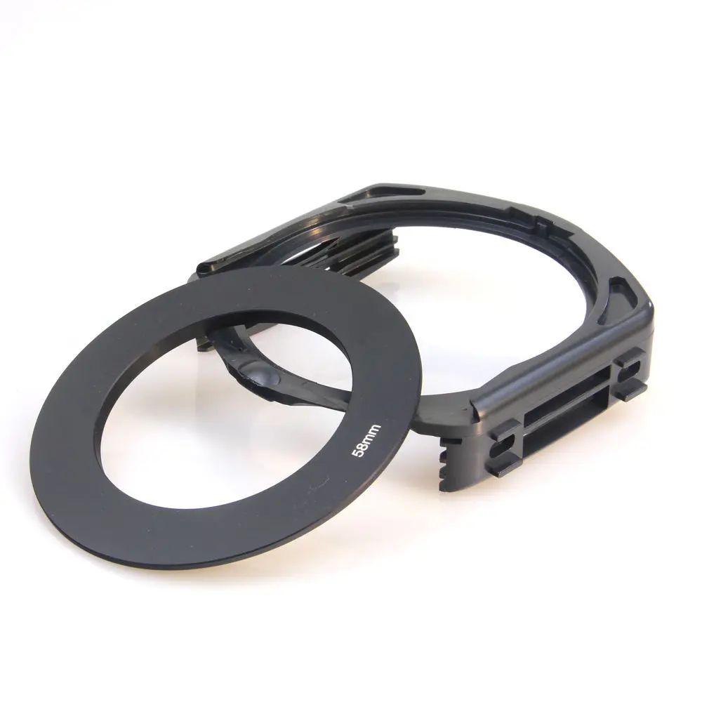Square Filter Holder+ 58mm ring Adapter for Cokin P Series kitring