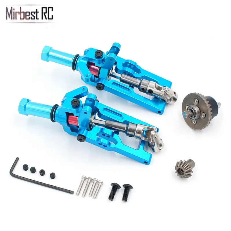 Mirbest RC diy Запчасти для WLtoys 12428 12423 обновленный металлический передний приводной вал передний поворот CVD сплав приводной вал 12428-0090